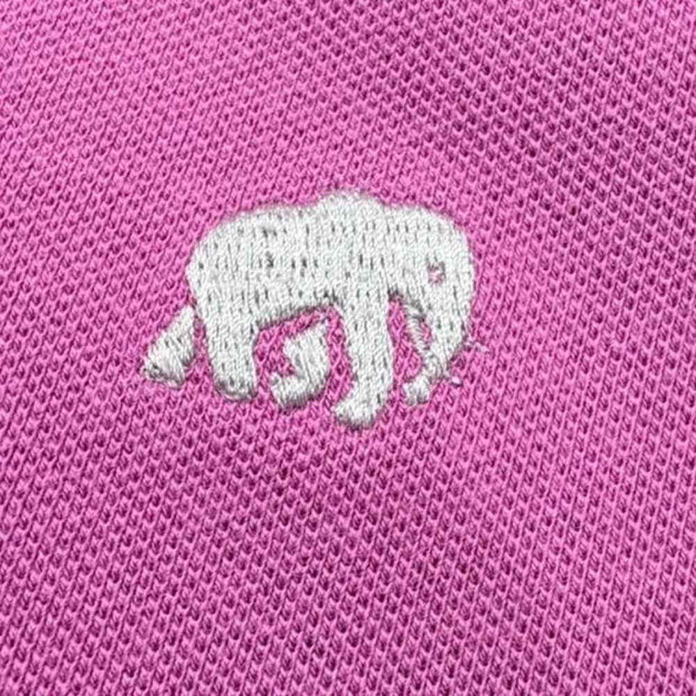 Banana Republic Pink Polo Goft Pickleball Performance Elephant Shirt Size M